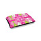 Pink & Green Argyle Outdoor Dog Bed - Small (Personalized)