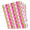 Pink & Green Argyle Page Dividers - Set of 5 - Main/Front