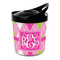 Pink & Green Argyle Personalized Plastic Ice Bucket