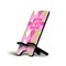 Pink & Green Argyle Phone Stand