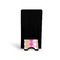 Pink & Green Argyle Phone Stand - Back