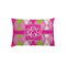 Pink & Green Argyle Pillow Case - Toddler - Front