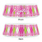 Pink & Green Argyle Plastic Pet Bowls - Small - APPROVAL