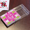 Pink & Green Argyle Playing Cards - In Package