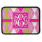 Pink & Green Argyle Rectangle Patch