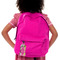 Pink & Green Argyle Sanitizer Holder Keychain - LIFESTYLE Backpack (LRG)