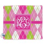 Pink & Green Argyle Security Blanket (Personalized)