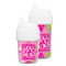 Pink & Green Argyle Sippy Cups