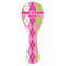 Pink & Green Argyle Ceramic Spoon Rest (Personalized)