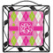 Pink & Green Argyle Square Trivet (Personalized)
