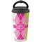 Pink & Green Argyle Stainless Steel Travel Cup