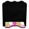 Pink & Green Argyle Stylized Tablet Stand - Back