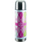 Pink & Green Argyle Stainless Steel Thermos (Personalized)