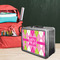 Pink & Green Argyle Tin Lunchbox - LIFESTYLE