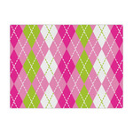 Pink & Green Argyle Tissue Paper Sheets - Large - Heavyweight