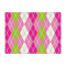 Pink & Green Argyle Tissue Paper - Heavyweight - Large - Front