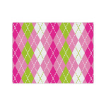 Pink & Green Argyle Tissue Paper Sheets - Medium - Heavyweight