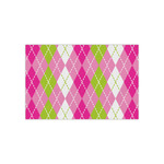 Pink & Green Argyle Tissue Paper Sheets - Small - Heavyweight
