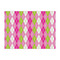 Pink & Green Argyle Tissue Paper - Lightweight - Large - Front