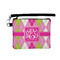 Pink & Green Argyle Wristlet ID Cases - Front