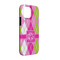 Pink & Green Argyle iPhone 13 Pro Tough Case -  Angle