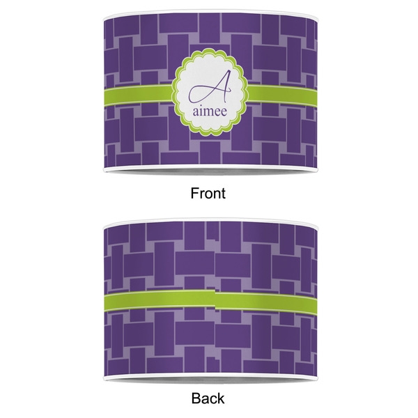 Waffle Weave 12" Drum Lampshade - APPROVAL (Poly Film)