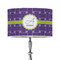 Waffle Weave 12" Drum Lamp Shade - Poly-film (Personalized)