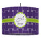 Waffle Weave Drum Pendant Lamp (Personalized)