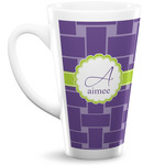 Waffle Weave 16 Oz Latte Mug (Personalized)