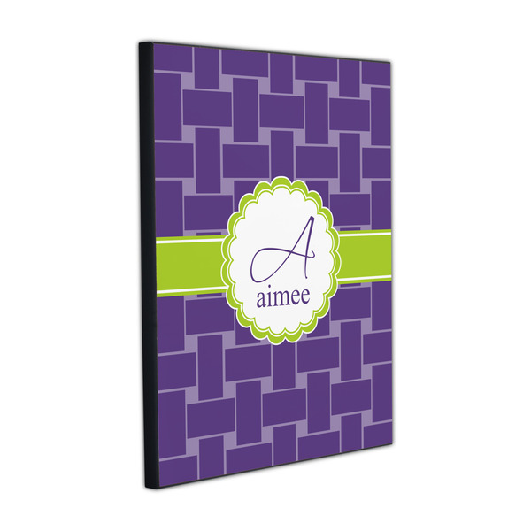 Custom Waffle Weave Wood Prints (Personalized)