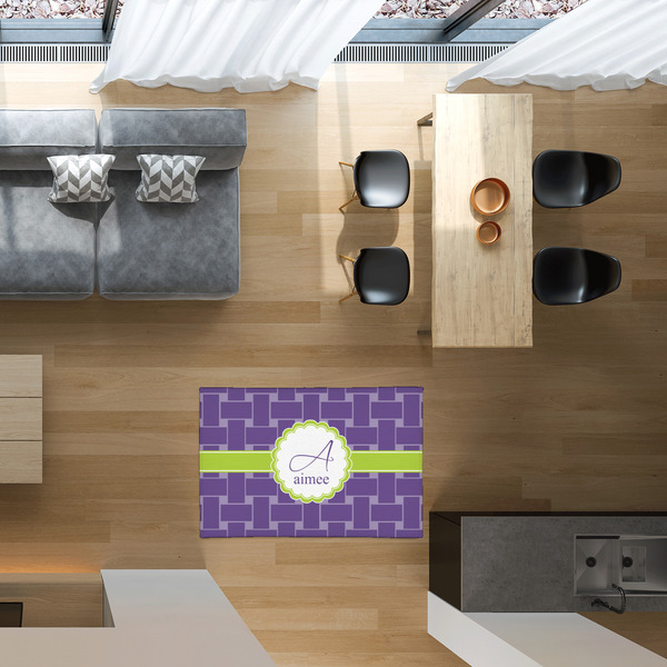 Waffle Weave 2'x3' Indoor Area Rugs - IN CONTEXT