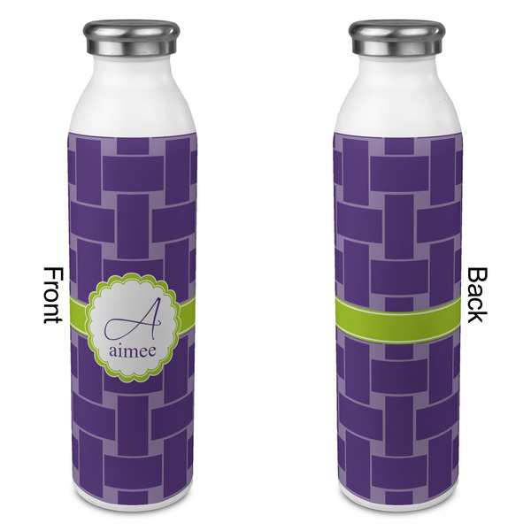 Waffle Weave 20oz Water Bottles - Full Print - Approval