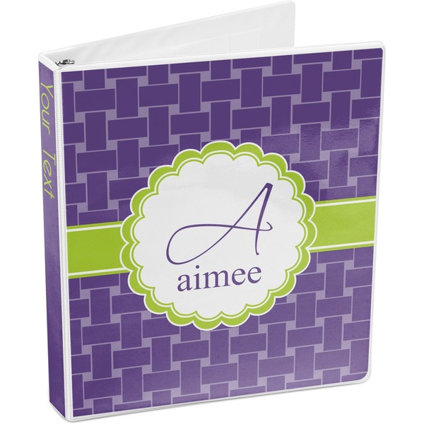 Waffle Weave 3-Ring Binder 3/4 - Main