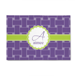 Waffle Weave 4' x 6' Patio Rug (Personalized)