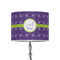 Waffle Weave 8" Drum Lamp Shade - Poly-film (Personalized)