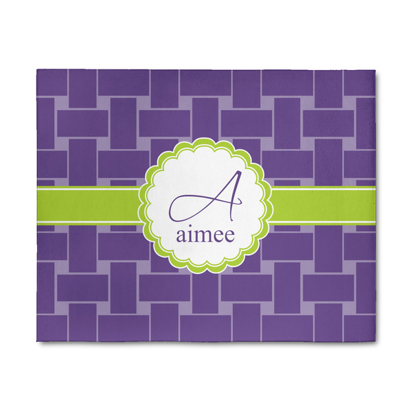 Custom Waffle Weave 8' x 10' Indoor Area Rug (Personalized)