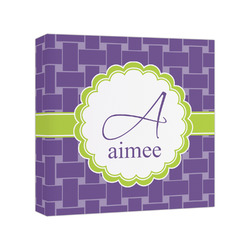 Waffle Weave Canvas Print - 8x8 (Personalized)