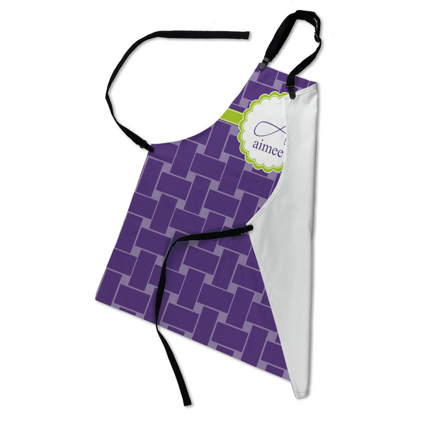 Waffle Weave Apron - Folded