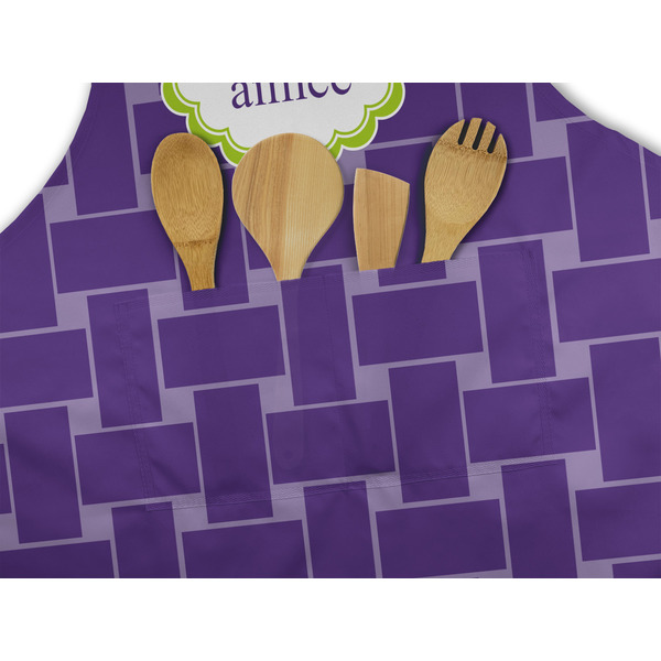 Waffle Weave Apron - Pocket Detail with Props