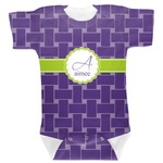 Waffle Weave Baby Bodysuit (Personalized)