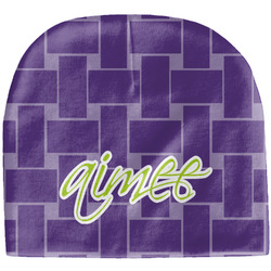 Waffle Weave Baby Hat (Beanie) (Personalized)