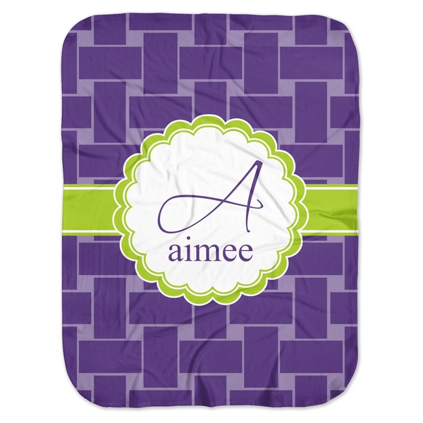Custom Waffle Weave Baby Swaddling Blanket (Personalized)