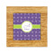 Waffle Weave Bamboo Trivet with Ceramic Tile Insert (Personalized)