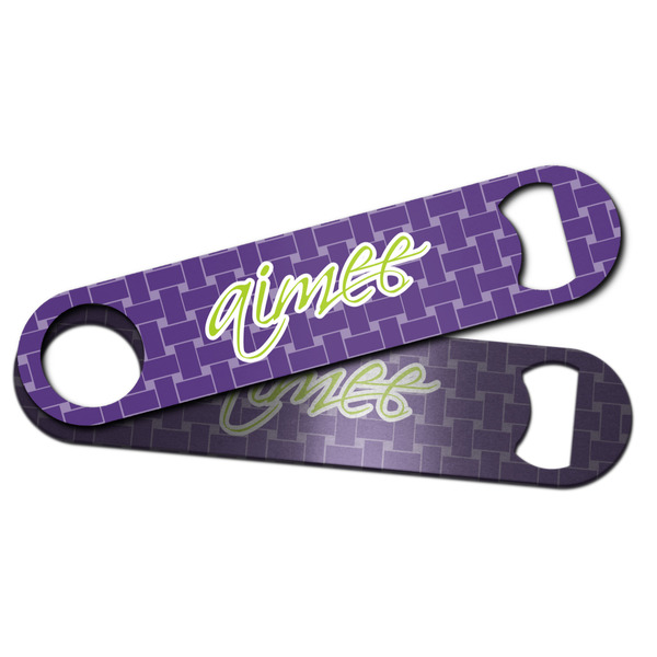Waffle Weave Bar Bottle Opener - Main