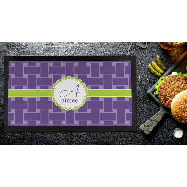 Waffle Weave Bar Mat - Small - LIFESTYLE