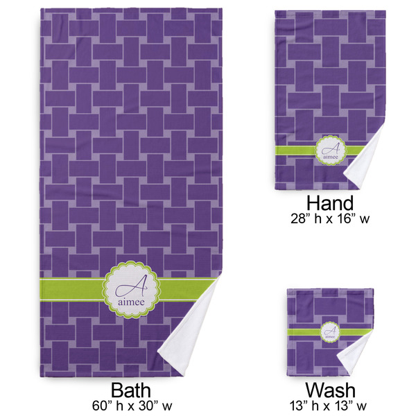 Waffle Weave Bath Towel Sets - 3-piece - Approval