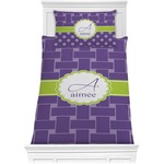 Waffle Weave Comforter Set - Twin (Personalized)