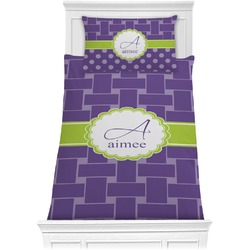 Waffle Weave Comforter Set - Twin XL (Personalized)