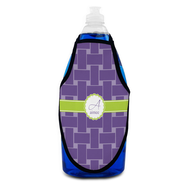 Waffle Weave Bottle Apron - Soap - FRONT