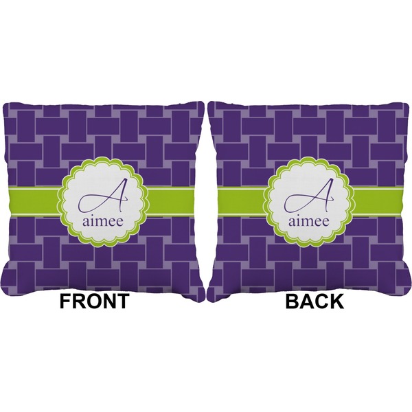 Waffle Weave Burlap Pillow Approval